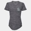Women's Mèlange Tech V-Neck T-Shirt Thumbnail