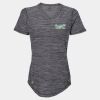 Women's Mèlange Tech V-Neck T-Shirt Thumbnail
