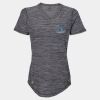 Women's Mèlange Tech V-Neck T-Shirt Thumbnail