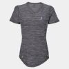 Women's Mèlange Tech V-Neck T-Shirt Thumbnail