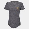 Women's Mèlange Tech V-Neck T-Shirt Thumbnail