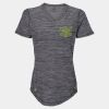 Women's Mèlange Tech V-Neck T-Shirt Thumbnail