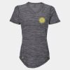 Women's Mèlange Tech V-Neck T-Shirt Thumbnail