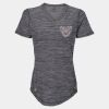 Women's Mèlange Tech V-Neck T-Shirt Thumbnail