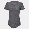 Women's Mèlange Tech V-Neck T-Shirt Thumbnail