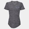 Women's Mèlange Tech V-Neck T-Shirt Thumbnail