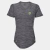 Women's Mèlange Tech V-Neck T-Shirt Thumbnail