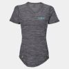 Women's Mèlange Tech V-Neck T-Shirt Thumbnail