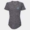 Women's Mèlange Tech V-Neck T-Shirt Thumbnail