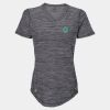 Women's Mèlange Tech V-Neck T-Shirt Thumbnail