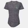 Women's Mèlange Tech V-Neck T-Shirt Thumbnail