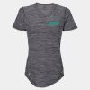 Women's Mèlange Tech V-Neck T-Shirt Thumbnail