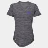 Women's Mèlange Tech V-Neck T-Shirt Thumbnail