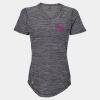 Women's Mèlange Tech V-Neck T-Shirt Thumbnail