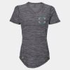 Women's Mèlange Tech V-Neck T-Shirt Thumbnail
