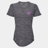 Women's Mèlange Tech V-Neck T-Shirt Thumbnail