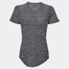Women's Mèlange Tech V-Neck T-Shirt Thumbnail