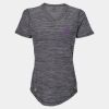 Women's Mèlange Tech V-Neck T-Shirt Thumbnail