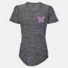 Women's Mèlange Tech V-Neck T-Shirt Thumbnail