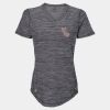 Women's Mèlange Tech V-Neck T-Shirt Thumbnail