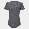 Women's Mèlange Tech V-Neck T-Shirt Thumbnail
