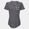Women's Mèlange Tech V-Neck T-Shirt Thumbnail