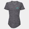 Women's Mèlange Tech V-Neck T-Shirt Thumbnail
