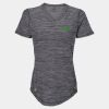 Women's Mèlange Tech V-Neck T-Shirt Thumbnail