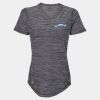 Women's Mèlange Tech V-Neck T-Shirt Thumbnail