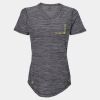 Women's Mèlange Tech V-Neck T-Shirt Thumbnail