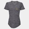 Women's Mèlange Tech V-Neck T-Shirt Thumbnail