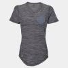 Women's Mèlange Tech V-Neck T-Shirt Thumbnail