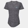Women's Mèlange Tech V-Neck T-Shirt Thumbnail
