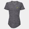 Women's Mèlange Tech V-Neck T-Shirt Thumbnail