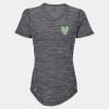 Women's Mèlange Tech V-Neck T-Shirt Thumbnail