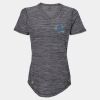Women's Mèlange Tech V-Neck T-Shirt Thumbnail