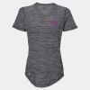 Women's Mèlange Tech V-Neck T-Shirt Thumbnail