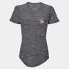 Women's Mèlange Tech V-Neck T-Shirt Thumbnail