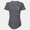 Women's Mèlange Tech V-Neck T-Shirt Thumbnail