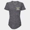Women's Mèlange Tech V-Neck T-Shirt Thumbnail