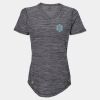 Women's Mèlange Tech V-Neck T-Shirt Thumbnail