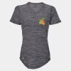 Women's Mèlange Tech V-Neck T-Shirt Thumbnail