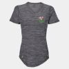 Women's Mèlange Tech V-Neck T-Shirt Thumbnail