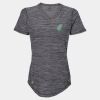 Women's Mèlange Tech V-Neck T-Shirt Thumbnail
