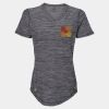 Women's Mèlange Tech V-Neck T-Shirt Thumbnail
