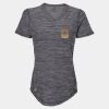 Women's Mèlange Tech V-Neck T-Shirt Thumbnail