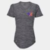 Women's Mèlange Tech V-Neck T-Shirt Thumbnail