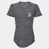 Women's Mèlange Tech V-Neck T-Shirt Thumbnail