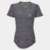 Women's Mèlange Tech V-Neck T-Shirt Thumbnail