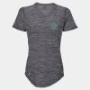 Women's Mèlange Tech V-Neck T-Shirt Thumbnail